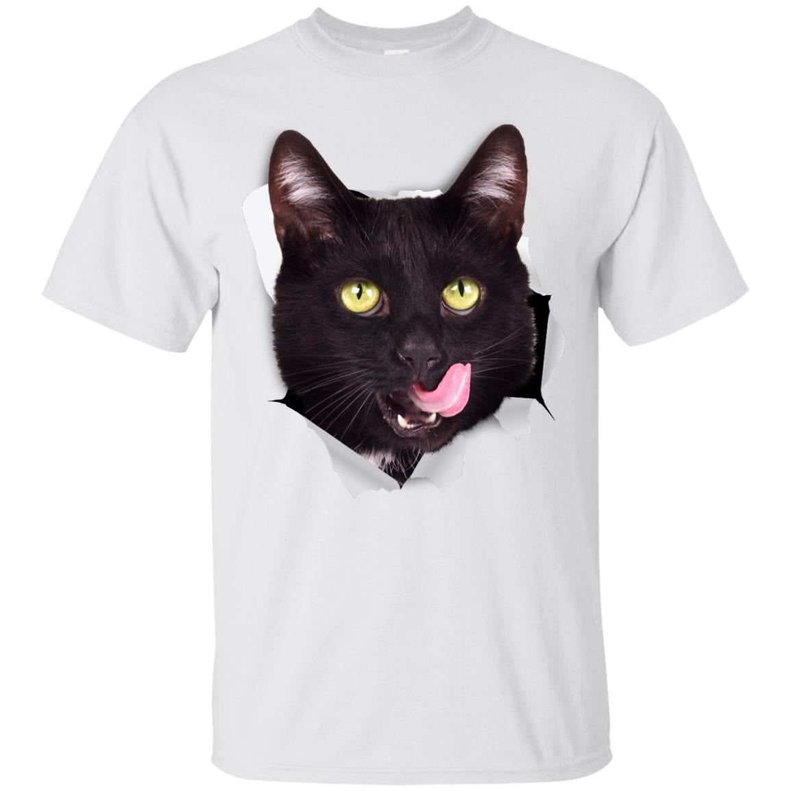 Cat store licking shirt