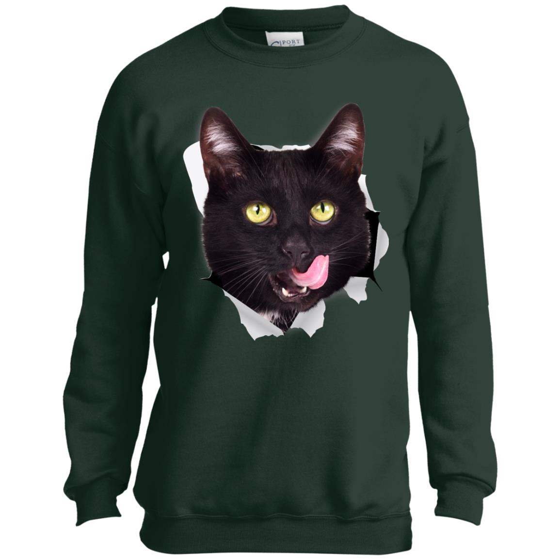 Black cat cheap sweatshirt