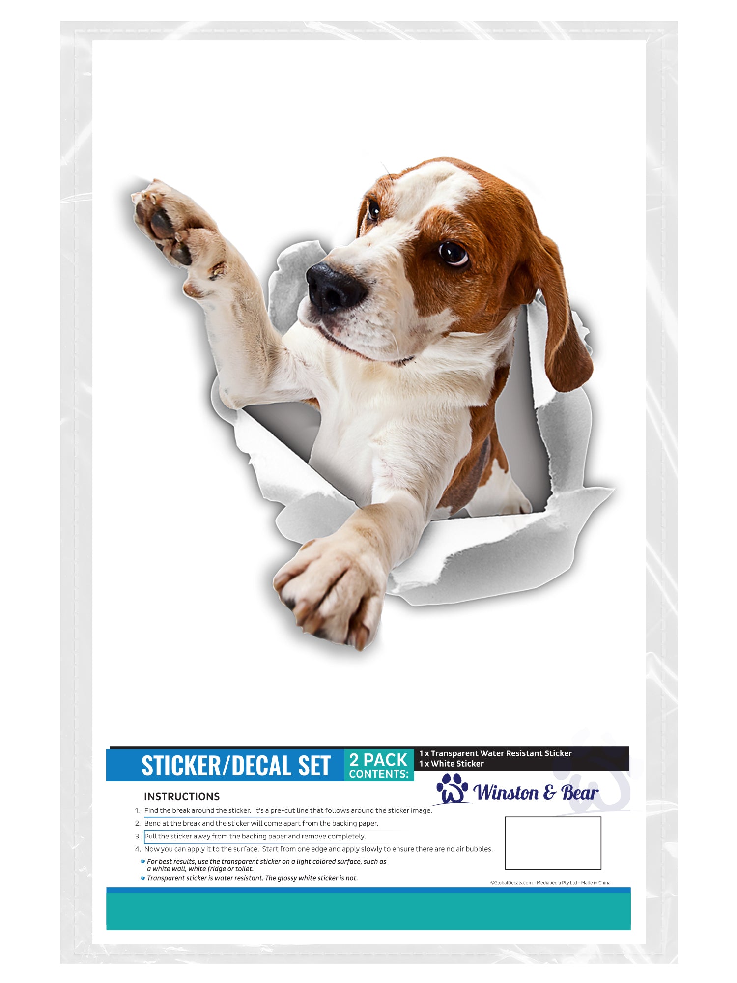 Beagle decals store